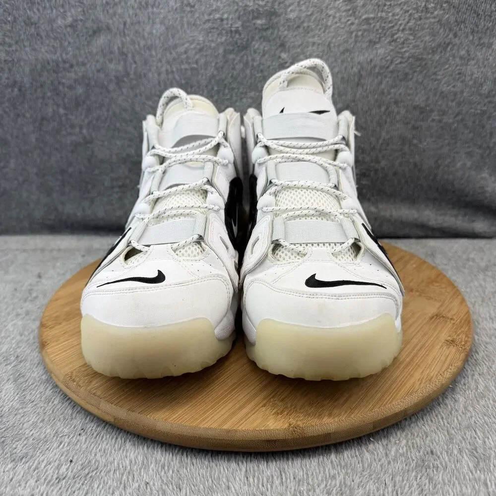 Nike Air More Uptempo 96 Shoes Mens Size 11 White Black Basketball DQ5014-100